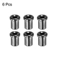 thumbnail image 3 of Guitar String Ferrules Through Body 1/8" Black for Electric Guitar 6 Pack, 3 of 5