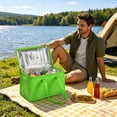 thumbnail image 4 of Carrywell Not Made In China Insulated Reusable Shopping Bag And Delivery Bag For Hot And Cold Food Foldable Ther, 4 of 6