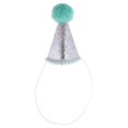 thumbnail image 2 of Sombrero de Tejido Forma Pom para de Cumpleaños de Accesorio Bautizo de Bebé Yotijar Sombrero del cumpleaños de los niños, 2 of 6