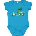 thumbnail image 3 of Inktastic St Lucia Vacation Cruise Trip Boys or Girls Baby Bodysuit, 3 of 5