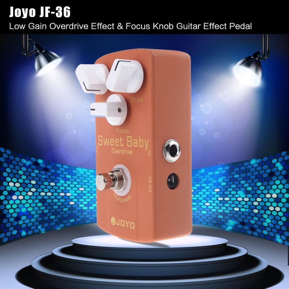 Joyo JF-36 Sweet Baby Electric Guitar Effect Pedal with Low Gain