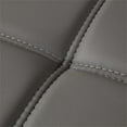 thumbnail image 4 of AE-L138 Gray Color With Faux Leather Sectional - Left Facing Chaise, 4 of 6