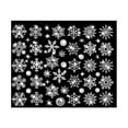 thumbnail image 2 of Christmas Decorations Snowflake Window Clings Glueless PVC Christmas Window Stickers Decals For Glass Windows, 2 of 4