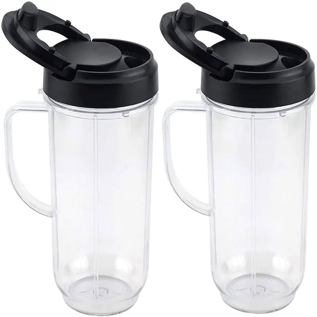 Vaso de repuesto Blendin YONGSHENG con tapa abatible 22 onzas paquete de 2