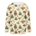 thumbnail image 5 of NMMUED Christmas Hoodies for Women Hooded Sweatshirts for Women Christmas Outfits for Women Soft Hoodies for Women Holiday Hoodies for Women Cute Hoodies Womens Christmas Tops Dark Green 2 L, 5 of 5