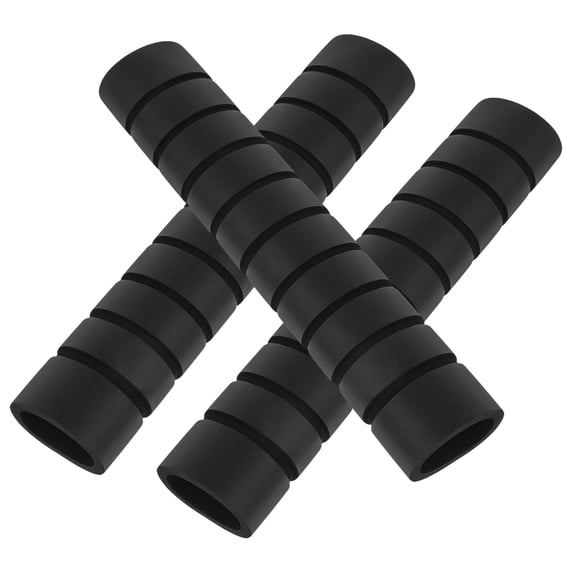 UPOUART 3-Pack Black Sponge Grip Covers for Pull-Up Bars, Portable Anti- Hand Pads for Fitness and Workout Comfort