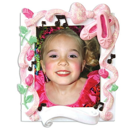 Christmas Recital Dances Dance Recital Picture Frame Personalized Christmas Ornament DO-IT-YOURSELF ()