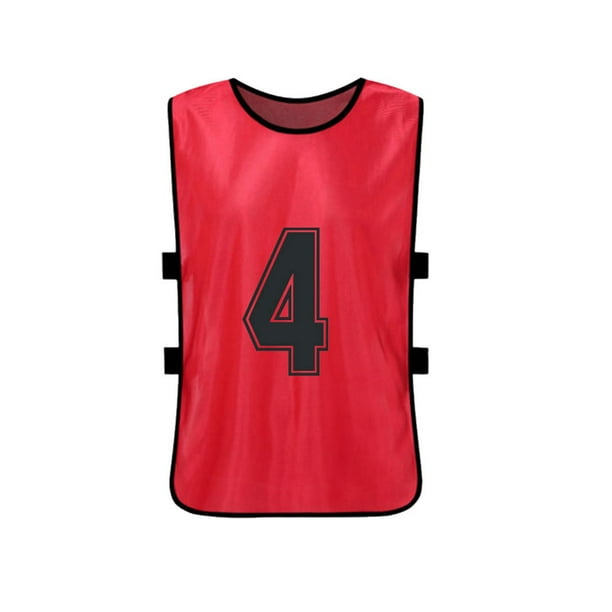 12 PCS Kid's Football Pinnies Colors Quick Drying Soccer Jerseys