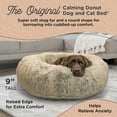 thumbnail image 2 of Best Friends by Sheri Original Calming Donut Shag Cuddler, 36x36 Taupe, 2 of 8