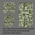 thumbnail image 4 of 4PCS Sage Green Plant Hummingbird Shower Curtain Set, Waterproof Fabric Shower Curtain, Non-Slip Bath Mat Bathroom Rugs Watercolor Eucalyptus Leaves Botanical Floral Bird Spring Bathroom Decor, 4 of 7