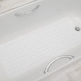 thumbnail image 2 of M Buder Alfombra de Baño Larga Antideslizante Tapete de PVC para Ducha Blanco 39 x 79 cm (15.4 x 31.1 in), 2 of 9