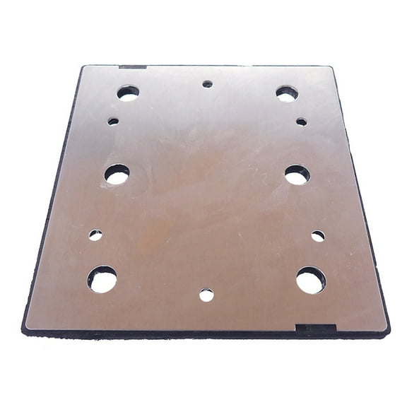 Raindrops 1Pcs Black Aluminum Sander Pad Replacement for Woodworking Professionals