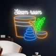 thumbnail image 2 of Handmadetneonsign Steam Room Neon Sign, Steam Bath Wall Art Decor, Steam Room Spa Wall Decor, 2 of 5