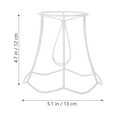 thumbnail image 4 of SHISUYAN Lampshade Frame Table Lamp Frame Desk Lamp DIY Frame Lampshade Making Supply, 4 of 8