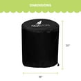 thumbnail image 3 of Funda para Parrilla de Barbacoa con Cordón Que Se Adapta a la Parrilla Weber Jumbo Joe Gold de 18" de Mesa | 1, 3 of 6