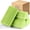 Green, variant on 4-Pack Damp Clean Duster Sponge,Gray Damp Dusting Sponge,Duster Baseboard Cleaner Sponge with Ridges,Reusable Wet Duster Sponge,Household Cleaning Sponges for Blinds,Window Track Grooves