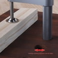 thumbnail image 4 of 2X Workbench Dog Hole Clamp Woodworking Desktop Fixed Clip Quick Acting Hold Down Clamp for 19mm Dog Hole Tool, 4 of 8