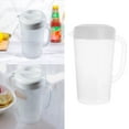 thumbnail image 7 of Large Capacity Beverage Storage Container Heat Cold Kettle Plastic Juice Jar With Lid Teapot Glass&Bottle Home Decor, 7 of 7