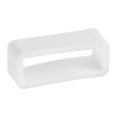 thumbnail image 4 of Uxcell Watch Band Strap Loops Silicone Watch Holder Keeper for 20mm Width Watch Band, White 4 Pack, 4 of 5