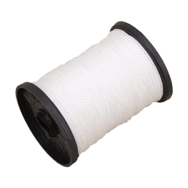 koolsoo Fly Tying Thread Fly Tying Supplies for Book Repair Bookbinding DIY Projects White