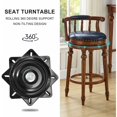 thumbnail image 4 of Placa giratoria para asiento de barco de 6 pulgadas, asiento giratorio para barco de pesca marina, rotación de 360 ​​grados, ajuste universal de 15,4 x 15,4 x 2 cm, 4 of 5