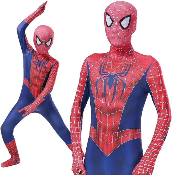 Disfraz De Spiderman Hombre Araña Pantera Negra De Hierro Gwen Cosplay Zentai Mono Traje De Halloween Adulto Niño I.1453132138
