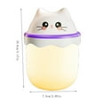 thumbnail image 3 of LACKUST Humidifiers for Bedroom,New Mini Humidifier for Office, Home, Car, and Pet Areas, Compact and Portable,Purple, 3 of 3