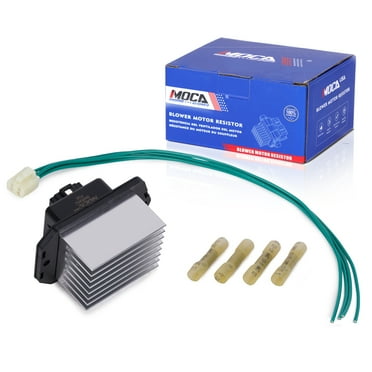 MOCA AUTOPARTS 973-452 HVAC Blower Motor Resistor Kit with Harness Fit for 2007-2012 Acura RDX & 2008-2012 Honda Accord & 2002-2011 Honda CR-V