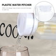 thumbnail image 3 of FUEENIRVA 2ensemble Pichet Réfrigérateur Plastique Transparent Support d'Eau Usage Domestique Usage Quotidien, 3 of 8