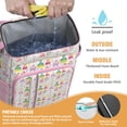thumbnail image 2 of Travel Cooler Bag - Princess Magic Pattern Camping Beer Cooler Backpack with Bottle Opener- Waterproof Insulated Picnic Backpacks - Cooler Bag for Beach, 2 of 6