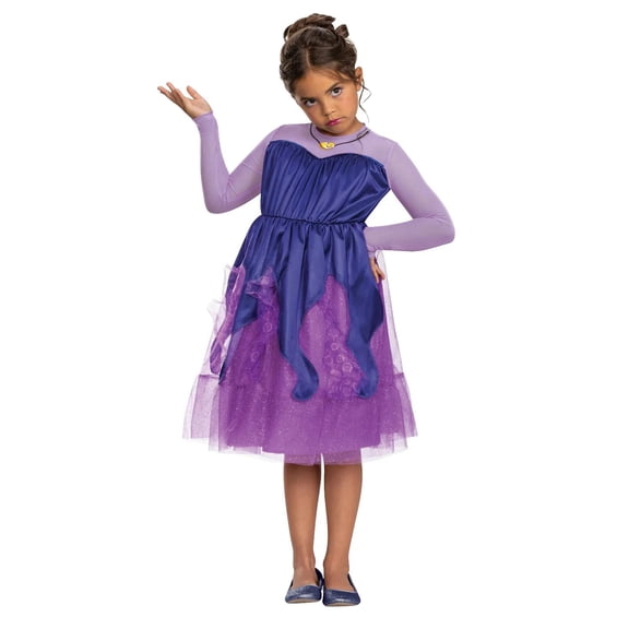 Disguise Girls' The Little Mermaid Ursula Classic Costume - 6