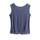 thumbnail image 2 of TaTaai Summer Women's Sleeveless Round Neck Tank Top, Fashion Casual Solid Style, Cool Wearing Experience, Ideal for Home Office Days Gift, 2 of 5