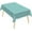 Turquoise, variant on Beige Table Cloth, 60x84 Inch Rectangle Polyester Fabric Tablecloth Thick,Wrinkle Resistant Washable Reusable Table Cover for Dining Picnic Outdoor Camping Anniversary Party Decoration