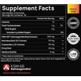 thumbnail image 2 of 4,050mg KSM66 Ashwagandha Gummies Libido Booster for Women, 30x Strength Red Maca Root (Peach Ring), 2 of 6
