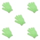 thumbnail image 2 of Wosthever Bath Glove Exfoliating Bathroom Shower Manual Spa Leg Scrub Scrubber Non-slip Massage Gloves Household Rub Washable Type7 NO7, 2 of 6