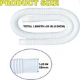 thumbnail image 4 of 1.5 X 59 Pool Hoses Skimmer Pool Hoses for Pool Pump Filters, Pump Hoses for Above Ground Pool Sand Filters, Easy to Use Ref: 3230, 4 of 5