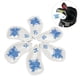 thumbnail image 5 of 6 fundas para cabezas de palos de golf con diseño de calavera de hierro, antideslizantes, para hombres y mujeres blanco, 5 of 9