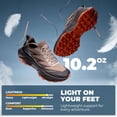 thumbnail image 3 of NORTIV 8 Men's Trail Running Walking Shoes Breathable Cushion Hiking Tennis Comfortable Non-slip Gym Shoe Athletic Fashion Sneakers, 3 of 9