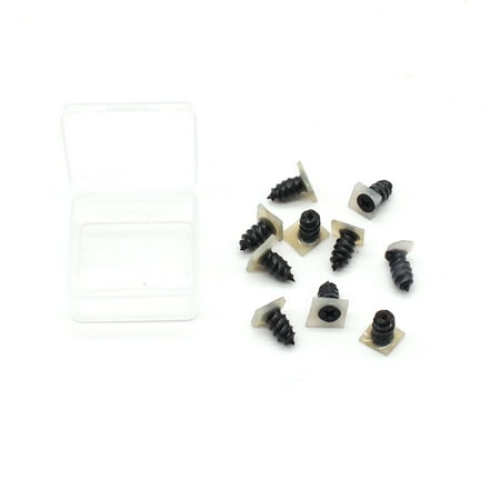 

FTjfrsbc 10Pcs Universal Vacuum Tyre Repair Nail Tubeless Self-Repairing Nails (L)