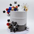 thumbnail image 2 of Fiesta de cumpleaños con temática de superhéroes y arañas para decoración de tartas, 2 of 6