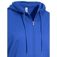 thumbnail image 2 of Expert Brand Men's Full Zip Hoodie Pullover Sweater, Royal Blue, Small, 2 of 6