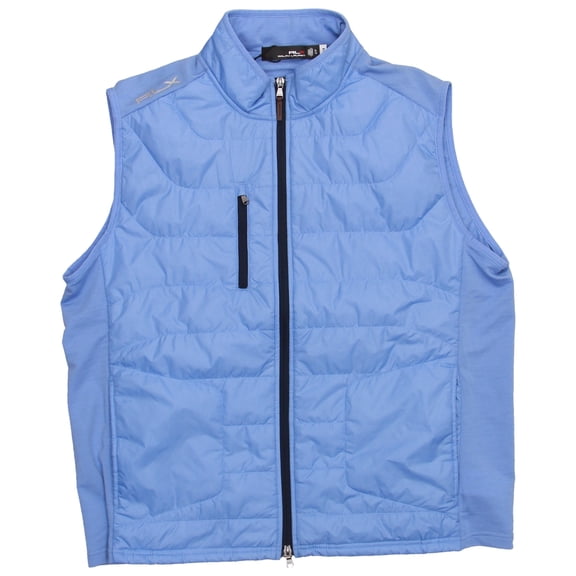 RLX Ralph Lauren Men's Quilted Golf Vest Zippered Pockets