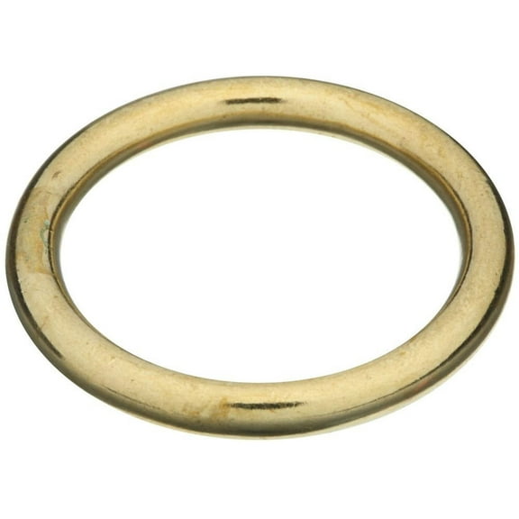 Trident Diving Equipment 2 Inch Diameter Ring in Solid Brass