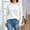 White, variant on IUYRTFE Women Round Neck Solid Color Knit Sweater Loose Fit Long Sleeve Pullover Top for Fall Winter Casual Wear