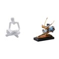 thumbnail image 1 of Estatua De Pensador De Bailarina De Ballet Abstracta Creativa, Escultura Artesanal, Adorno Para Sala De Estar, Escritorio, Chimenea, Restaurante, Decoración, Regalo, 1 of 8