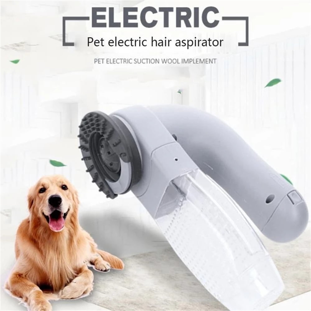 1/2Pieces Electric Pet Hair Suction Device Massager Cleaning Cat Dog