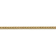 thumbnail image 3 of 14K Yellow Gold 2.5mm Franco Chain 24 Inch, 3 of 6