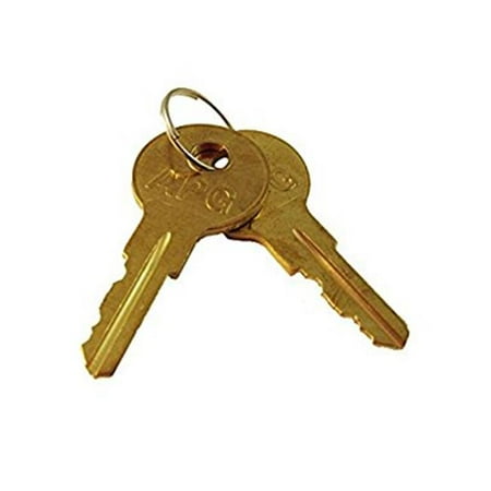 Apg Pk 8k A4 A4 Cash Drawer Key Set Series 100 Or 4000 Drawers
