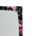 thumbnail image 3 of Ambesonne Exotic Fitted Sheet, Tropical Design Wild Flowers, Full Size, Pink Violet Blue and Black, 3 of 5