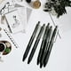 thumbnail image 4 of Fine Tip Marker Pen Set | Push Action | Smooth Writing ST Nib | Quick Dry Ink | Comfortable Rubber Grip | Refillable | Multicolor Options | Office Brush Pens | 5 Pack | 14.8cm, 4 of 6